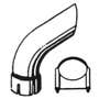 115368 | Exhaust Stack Repair Kit | Case IH 7240 7250 8920 8930 8940 8950 | 115368 | Exhaust Stack Repair Kit | Case IH 7240 7250 8920 8930 8940 8950 |
