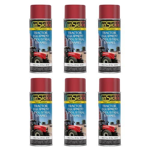 156305 | Farmall Case IH Red Tractor Paint | Aerosol | 6-Pack |