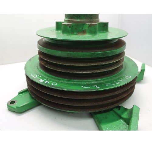 434876 | Feeder House Jackshaft and Pulley Assembly | John Deere S550 S650 S660 S670 S670HM S680 S680HM S690 S690HM 9570 STS 9670 STS 9770 STS 9870 STS |  | AH233091 | H211582