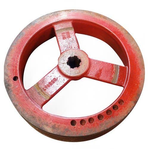 412210 | Feeder House Jackshaft Drive Pulley | Case IH 2377 2388 2577 2588 5088 5130 5140 6088 6130 6140 7088 7130 7140 |  | 388396A1 | 87665210