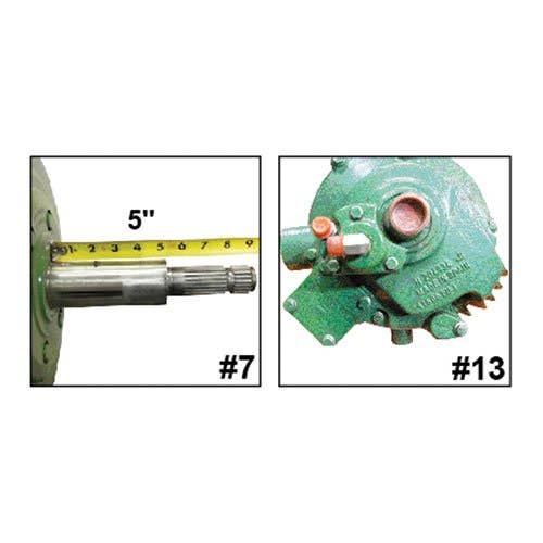 405569 | Feeder House Reverser Gear Box Assembly | John Deere S550 9560 STS 9570 STS |  | AH225339 | H207015 | H202929 | H204934
