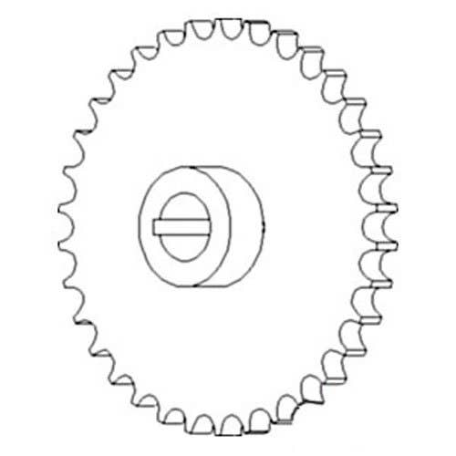 118099 | Feeder House Upper Sprocket | John Deere 9500 9510 9550 9560 |  | AH135614