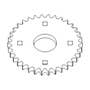 118100 | Feeder House Upper Sprocket | John Deere 9650 9660 9750 9760 9860 | | H119709 118100 | Feeder House Upper Sprocket | John Deere 9650 9660 9750 9760 9860 | | H119709