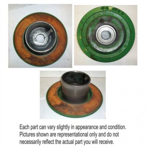 Used Feeder House Variable Drive Pulley Half fits John Deere CTS 9400 9410 9500 9510 9600 9610 9450 9550 9650 CTS 9650 9650 STS 9750 STS H160869