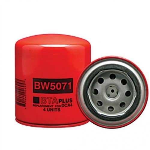 125986 | Filter - Coolant | Spin On | BW5071 | Allis Chalmers | Case | 1822627C1 | Case IH | Caterpillar | 226-6565 | Case W36 600 721 721B 721C 821 821B 821C 921 921 970 995 1150 |  | 1822627C1 | 226-6565 | 3315116 | E5NN-8A424-A | 4127340 | RE42052