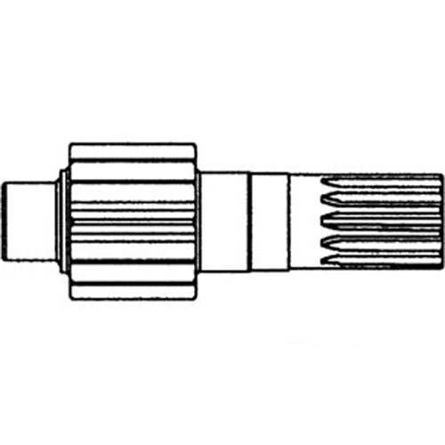 117121 | Final Drive Pinion Shaft | International | Farmall | IH 915 915 1460 | Case IH 1660 1660 |  | 401912R1