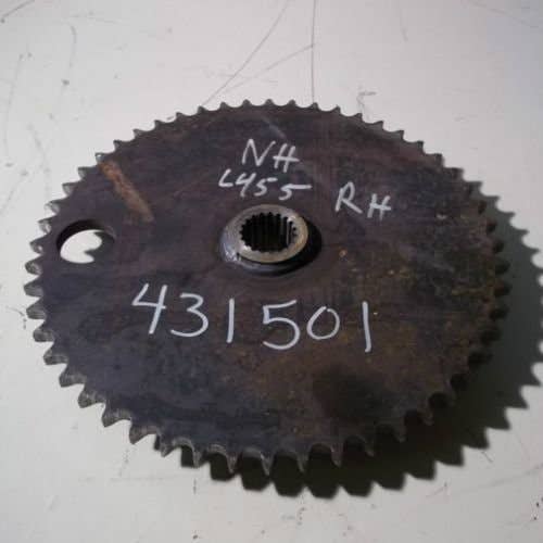 431501 | Final Drive Sprocket | John Deere 570 575 | New Holland L451 L452 L454 L455 |  | MG608386 | 608386 | 80608386 | 157096109