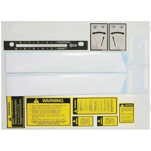 7600 Decal Set 1975-81 Vinyl fits Ford 7600 