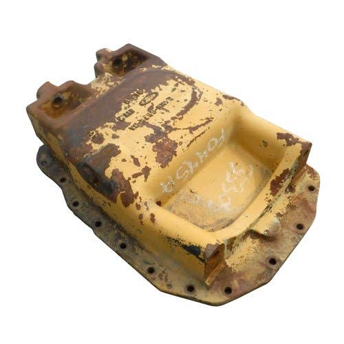 Used Cast Oil Pan - No Pivot Hole fits Ford 250C 260C 340 445 450 455 455C 455D 540 540A 545 545A 545C 545D 3400 3550 4110 4500 87800101, 83952597