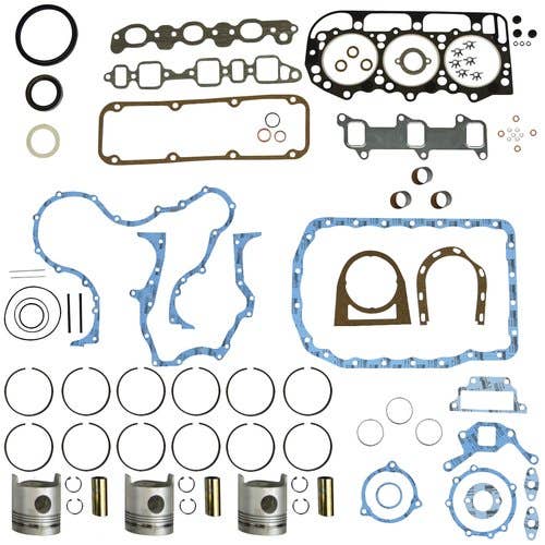 131005 | Engine Rebuild Kit - Less Bearings - .020" Oversize Pistons - 6/69-2/90 | engine rebuild kit | overhaul | inframe | repair | rebuild kit | overbore | engine parts | Ford BSD333 201 530A 530A 531 531 540 540 540A 540A 540B 540B 545 545 545A |