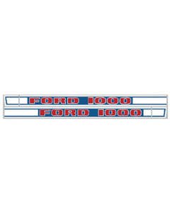 124349 | Ford Decal Set | 1000 | Vinyl | Ford 1000 |