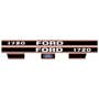 124362 | Ford Decal Set | 1720 | Vinyl | Ford 1720 | | SBA390118640 | SBA390115810 | SBA390115720 | SBA390115730 | SBA390115820 124362 | Ford Decal Set | 1720 | Vinyl | Ford 1720 | | SBA390118640 | SBA390115810 | SBA390115720 | SBA390115730 | SBA390115820