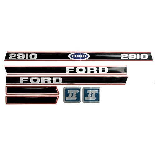 102028 | Ford Decal Set | 2910 II 1986-later | Vinyl | Ford 2910 |
