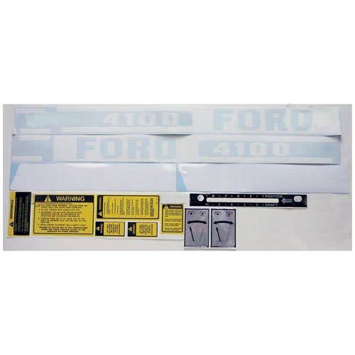 Decal Set 4100 1975-81 Vinyl fits Ford 4100 