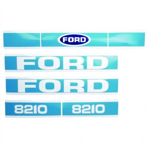 Decal Set 8210 1981-86 Vinyl fits Ford 8210 Decal Set 8210 1981-86 Vinyl fits Ford 8210
