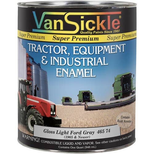 100715 | Ford Light Gray Tractor Paint | Quart |