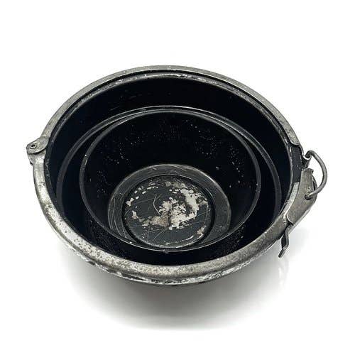 Used Air Cleaner Oil Cup with Clamp fits Ford 1700 SBA314530151 Used Air Cleaner Oil Cup with Clamp fits Ford 1700 SBA314530151