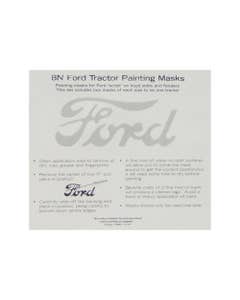 180472 | Ford Script Painting Mask | Ford 8N |