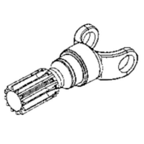 154567 | Front Axle Yoke with Shaft - Carraro | John Deere 5105 5205 5220 5225 5303 5320 5325 5403 5420 5425 5520 5525 5615 5715 |  | R212837