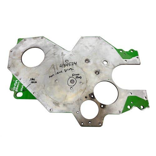 Used Front Engine Plate fits John Deere 6650 6750 6850 6950 7300 7400 7500 7700 9200 9220 9300 9320 9400 9420 9420T 9520 9520T 9620 9620T RE501740