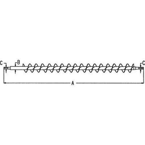 410245 | Front Grain Tank Cross Auger | John Deere 8820 |  | AH107393 | AH96799