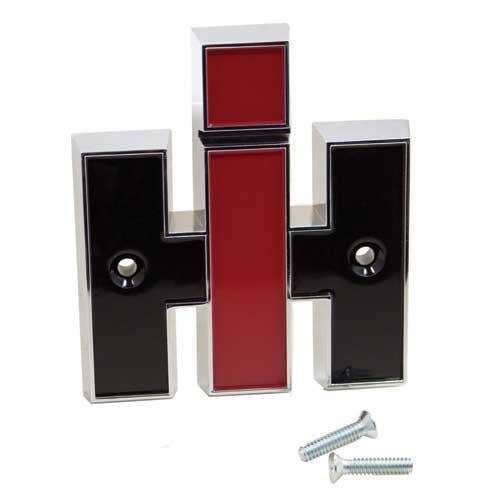 107903 | Front Grille Emblem | New | Farmall & International | 2751809R1 | International | Farmall | IH 756 806 826 856 1026 1206 1256 1456 |  | 2751809R1