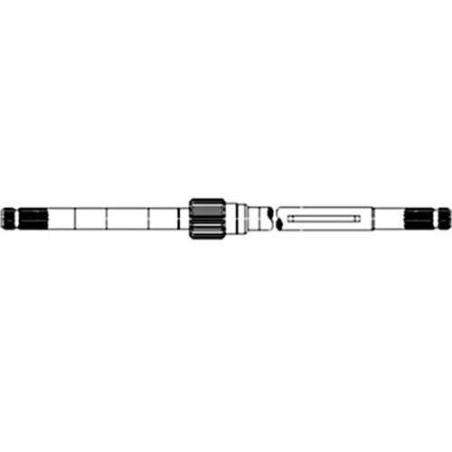 112203 | Front Variable Drive Sheave Shaft | John Deere 9400 9410 9500 9510 |  | AH136873