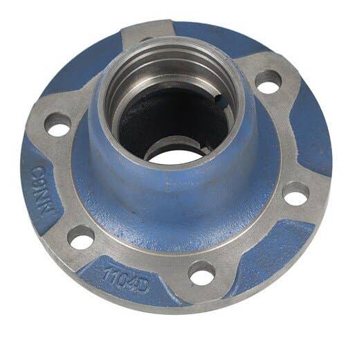 100663 | Front Wheel Hub - 6 Bolt | Ford 5000 5100 5110 5200 5600 5610 5640 5700 5900 6410 6600 6610 6640 6700 6710 6810 7000 7100 7200 7410 7600 7610 7700 7710 7740 7810 7840 7910 8210 |  | C9NN1104D