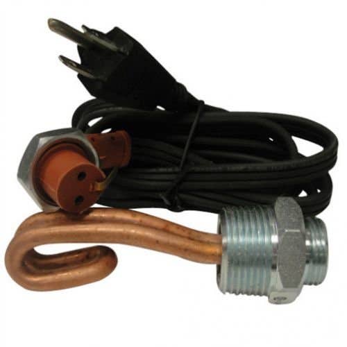 120017 | Frost Plug Heater - 1" | 1500 Watt | 120V | Allis Chalmers D21 WC WD WD45 WF 210 220 7030 7040 7045 7050 7060 7080 7580 |