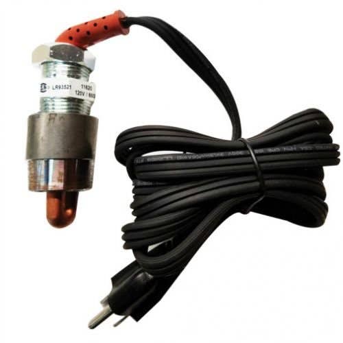 120032 | Frost Plug Heater - 3/4" | 600 Watt | 120V | Massey Ferguson 20C 20C 30B 30B 35 40 40 40 50 50 135 150 203 203 205 205 230 231 235 240 245 250 253 254 254-4 282 283 283 298 360 364S 399 698 2135 2135 2200 2200 3645 |