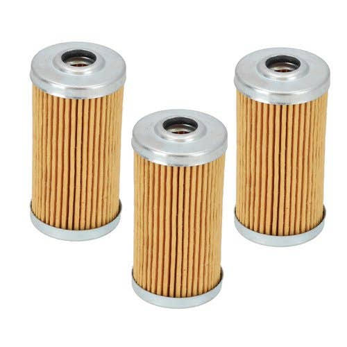 189382 | Fuel Filter - Short | 3 Pack | Yanmar F16 FX16 YM135 YM140 YM147 YM155 YM165 YM240 YM1500 YM1510 YM1700 YM2000 YM2210 |