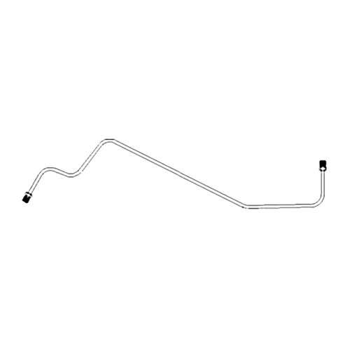 163389 | Fuel Line Assembly - Pump to Filter | Massey Ferguson 20D 20D 20E 20E 30E 30E 240 250 |  | 888488M93 | 888488M91