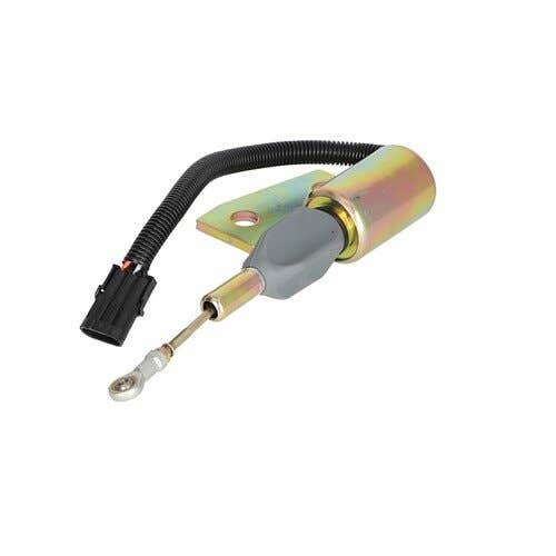 Fuel Solenoid Assembly - 12V Angle Bracket fits New Holland J932529 fits Case 87435487 fits Case IH MX100 MX110 MX120 MX135 MX150 87420952 3991167 Fuel Solenoid Assembly - 12V Angle Bracket fits New Holland J932529 fits Case 87435487 fits Case IH MX100 MX110 MX120 MX135 MX150 87420952 3991167