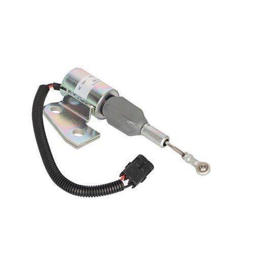 Fuel Solenoid Assembly - 24V Angle Bracket fits Case CX130 9010B 9020B CX130 521D 621B 621C 821C 9010B 9020B 9030B 621D CX160 850G 87420953 3931590 Fuel Solenoid Assembly - 24V Angle Bracket fits Case CX130 9010B 9020B CX130 521D 621B 621C 821C 9010B 9020B 9030B 621D CX160 850G 87420953 3931590