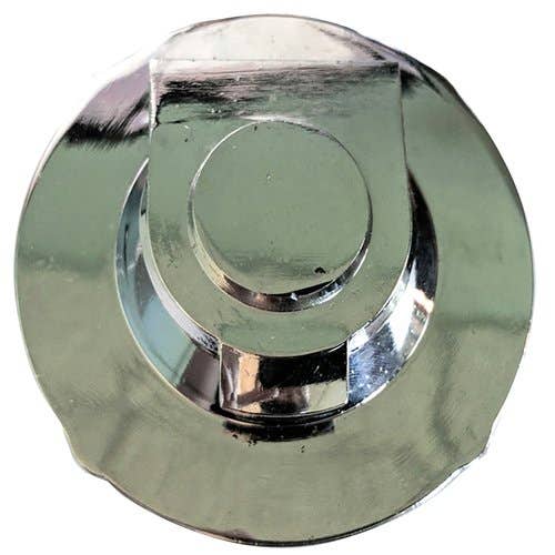 163029 | Fuel Tank Cap - Chrome | Locking | John Deere 27C 27C 27 ZTS 27 ZTS 35C 35 ZTS 35 ZTS 50 50 50ZTS 50ZTS |  | 4363380