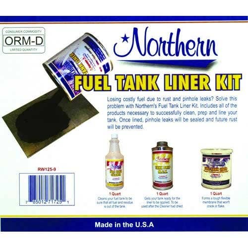 Fuel Tank Liner Kit fits Fluids/Chemicals/Oil/Additives Fuel Tank Sealers 