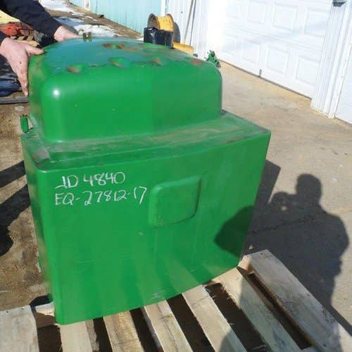 Used Fuel Tank fits John Deere 4840 AR78076 AR104492