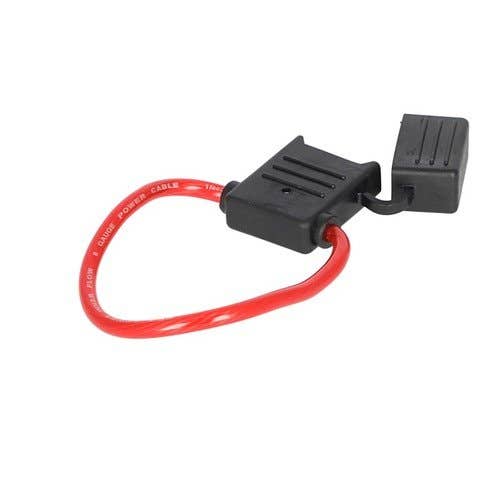 155059 | Fuse Holder Maxi PVC Wtih Dust Cap 8 AWG 60 AMP |