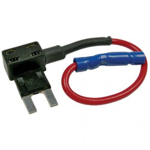 Fuse Holder Mini ATM Add A Circuit 16 AWG 10 AMP fits Wiring, Relays, Switches Fuse Holders 
