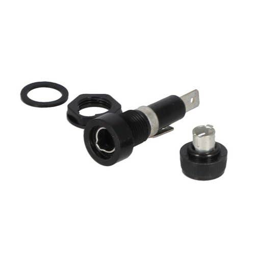 112273 | Fuse Holder - Threaded Mount | Allis Chalmers D10 D12 D14 D15 D17 D19 D21 180 185 190 190XT 200 210 220 | Case 200 |  | 70230246 | A22874 | 376852R91 | 522462M91 | 10A969 | D122429 | D23834 | F63019 | T39463 | 578489 | 578489 | 506063M91