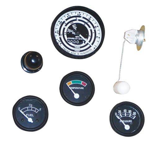 Gauge Set - 12 Volt 4-Speed Transmission fits Ford 501 601 701 2000 C3NN18187A C3NN18287A FAD9273A C3NN17360N