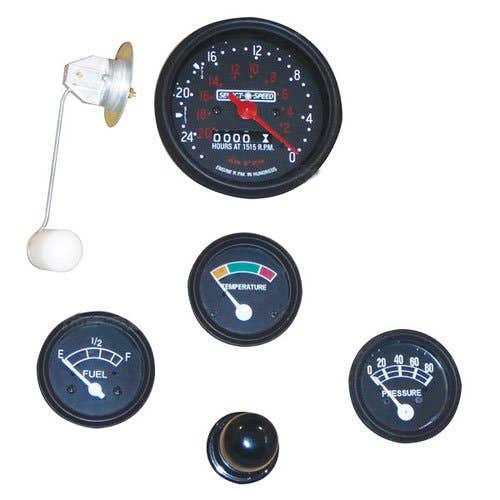 Gauge Set - 6 Volt Select-O-Speed Transmission fits Ford 501 601 701 2000 C3NN18187A C3NN18287A FAD9273A C3NN17360J