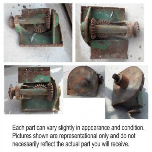 Used Gear Case Assembly - Vertical Unloading Auger fits John Deere 6620 6622 7720 7721 8820 H96117 H113224