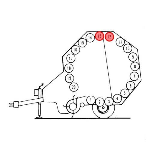 412344 | Roll | Gehl 1710 | OMC 595 596 | Owatonna 595 596 |  | 098585