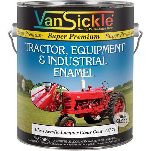 108409 | Gloss Acrylic Lacquer Clear Coat Tractor Paint | Gallon |