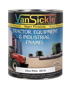 100112 | Gloss White Tractor Paint | Quart |