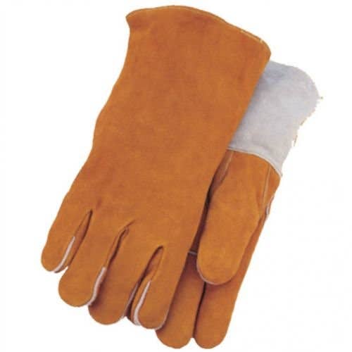 156077 | Gloves - Welding Russet Suede Leather | Large |