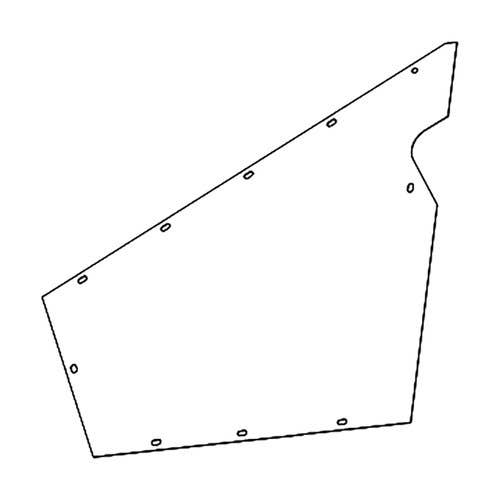 Grain Elevator Head Inclined Panel Right Hand fits Case IH 1680 1688 2188 2377 2388 2577 2588 1321095C1 Grain Elevator Head Inclined Panel Right Hand fits Case IH 1680 1688 2188 2377 2388 2577 2588 1321095C1