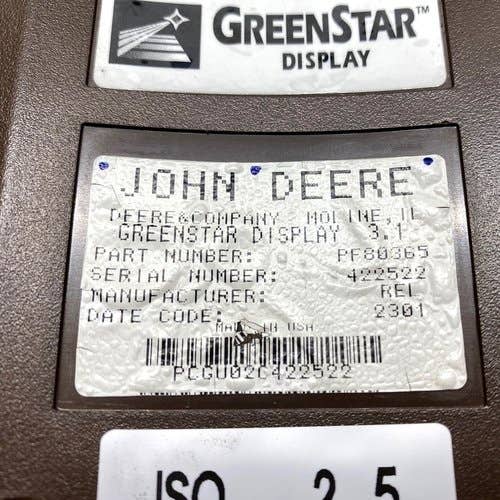 465253 | GreenStar Diplay Monitor | John Deere 190 190 2200 2210 2400 2410 4700 4710 4720 4920 6110 6120 6210 6220 6310 6320 6410 6410 6420 6700 9510 9750 |  | PF80365 | PF90423 | RE67542 | PF80162
