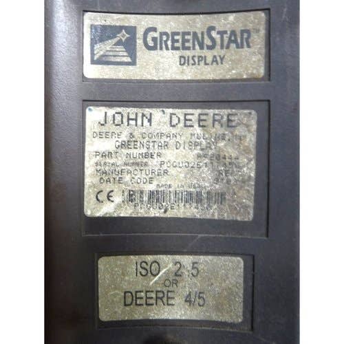 466017 | Greenstar Display Monitor | ISO 2.5 or Deere 4/5 | John Deere 190 190 2200 2210 2400 2410 4700 4710 4720 4920 6110 6120 6210 6220 6310 6320 6410 6410 6420 6700 |  | PF80444 | PF90423 | PF80778 | PF80370 | PF80292 | PF80117 | PF80079